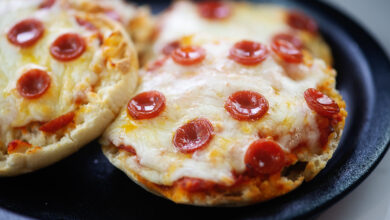 english muffin pizza air fryer