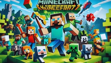 minecraft (2009) game icons banners