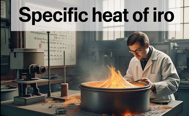 specific heat of iron